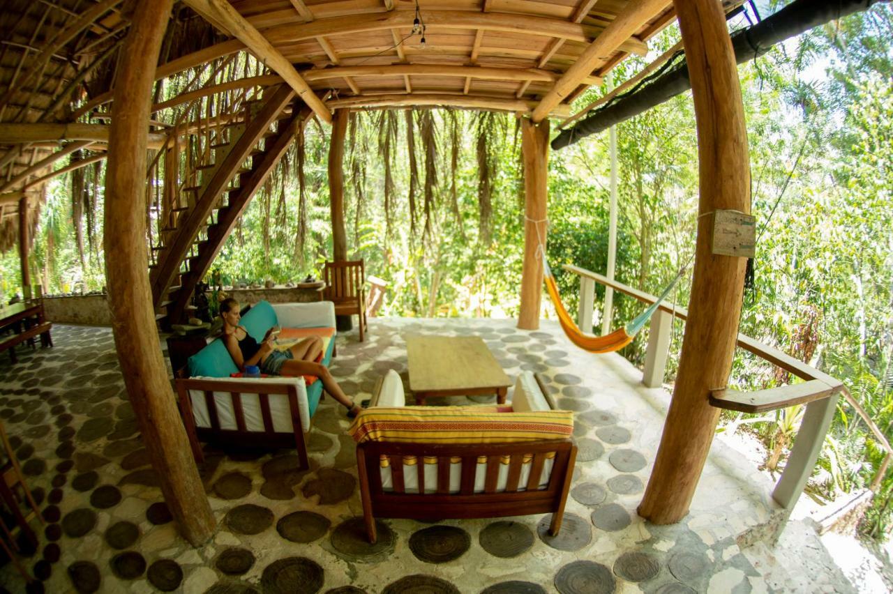 Ecolodge El Sombrero Laguna Yaxha Ngoại thất bức ảnh